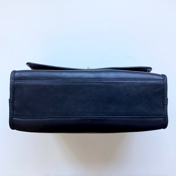 RARE NYC Vintage Coach 9796 Spectator bag Black 872-7703 - Picture 8 of 10